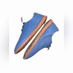 Ponto Footwear The Pacific Hybrid Oxford Sneaker Slate Blue Men 10.5 / W 12